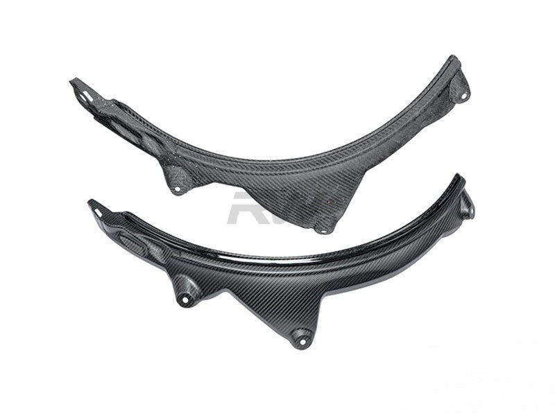 RW Carbon BMW F93 M8 Gran Coupe CF Rear Wheel Arch Extensions-Exterior-Silicon Valley Bimmer