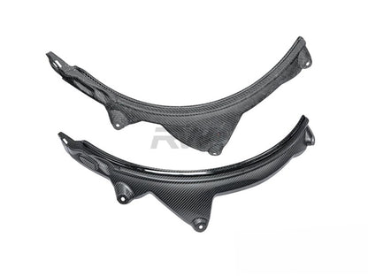 RW Carbon BMW F93 M8 Gran Coupe CF Rear Wheel Arch Extensions-Exterior-Silicon Valley Bimmer