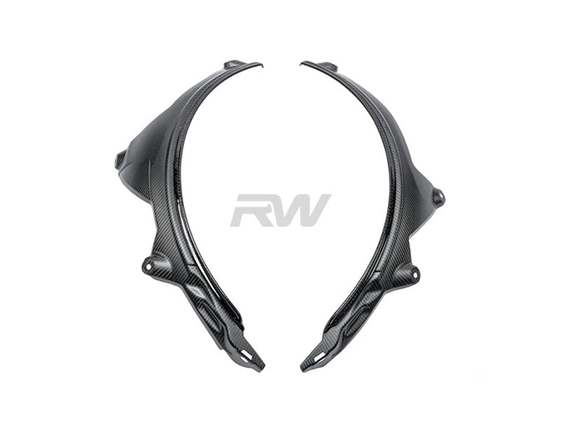 RW Carbon BMW F93 M8 Gran Coupe CF Rear Wheel Arch Extensions-Exterior-Silicon Valley Bimmer