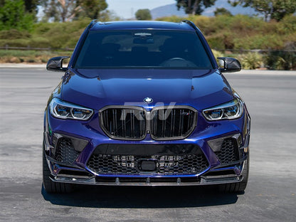 RW Carbon BMW F95 X5M Carbon Fiber Canards-Exterior-Silicon Valley Bimmer
