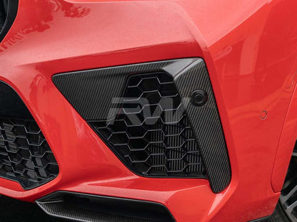 RW Carbon BMW F95 X5M Carbon Fiber Front Air Duct Trims-Exterior-Silicon Valley Bimmer