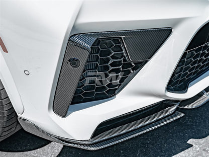 RW Carbon BMW F95 X5M Carbon Fiber Front Air Duct Trims-Exterior-Silicon Valley Bimmer