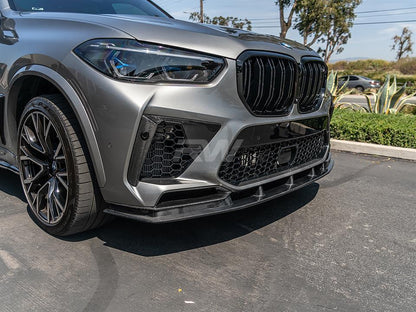 RW Carbon BMW F95 X5M Carbon Fiber Front Air Duct Trims-Exterior-Silicon Valley Bimmer
