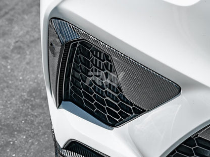 RW Carbon BMW F95 X5M Carbon Fiber Front Air Duct Trims-Exterior-Silicon Valley Bimmer