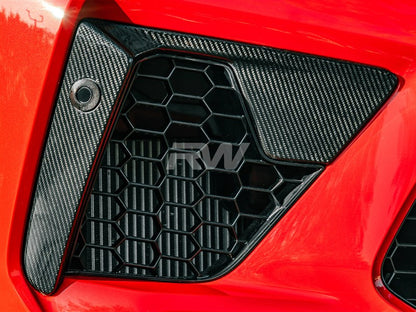 RW Carbon BMW F95 X5M Carbon Fiber Front Air Duct Trims-Exterior-Silicon Valley Bimmer