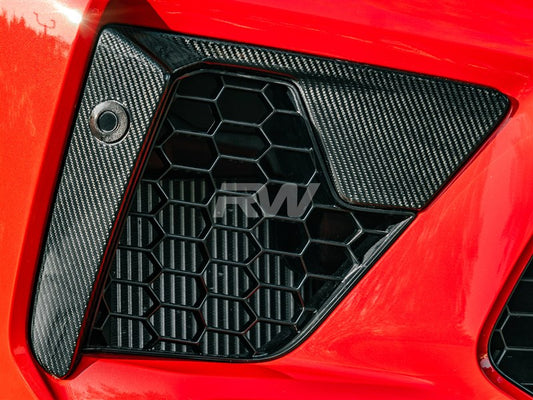 RW Carbon BMW F95 X5M Carbon Fiber Front Air Duct Trims-Exterior-Silicon Valley Bimmer