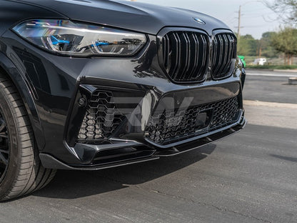 RW Carbon BMW F95 X5M Carbon Fiber Front Lip Spoiler-Exterior-Silicon Valley Bimmer