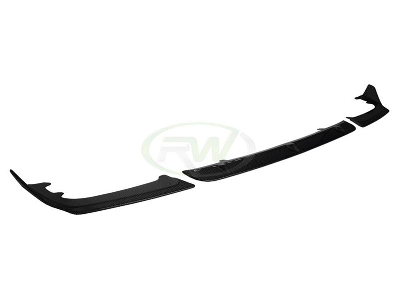 RW Carbon BMW F95 X5M Carbon Fiber Front Lip Spoiler-Exterior-Silicon Valley Bimmer
