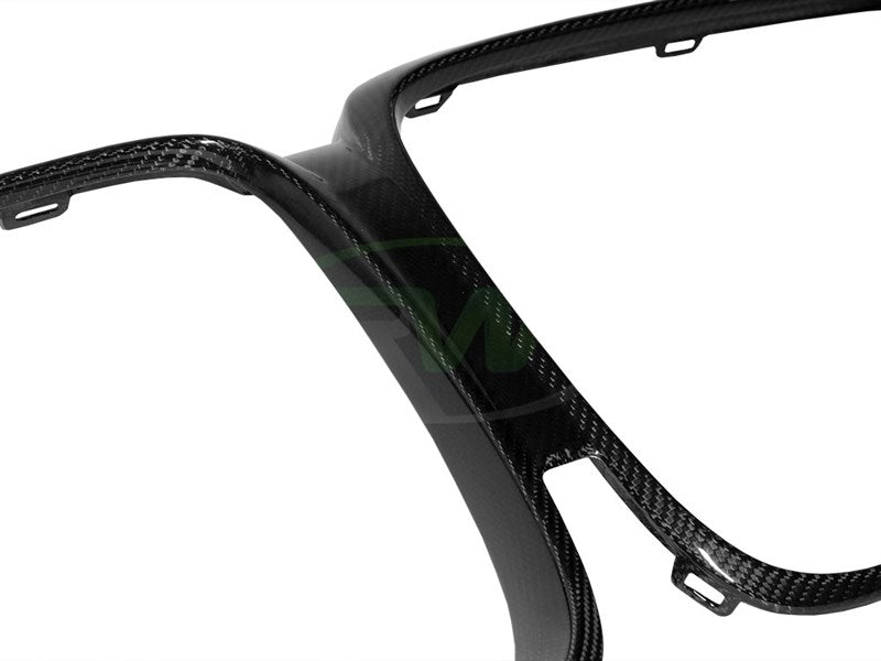 RW Carbon BMW F95 X5M Carbon Fiber Grille Surround-Exterior-Silicon Valley Bimmer
