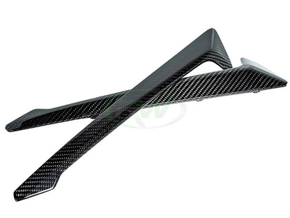 RW Carbon BMW F95 X5M Carbon Fiber Side Vent Covers-Exterior-Silicon Valley Bimmer