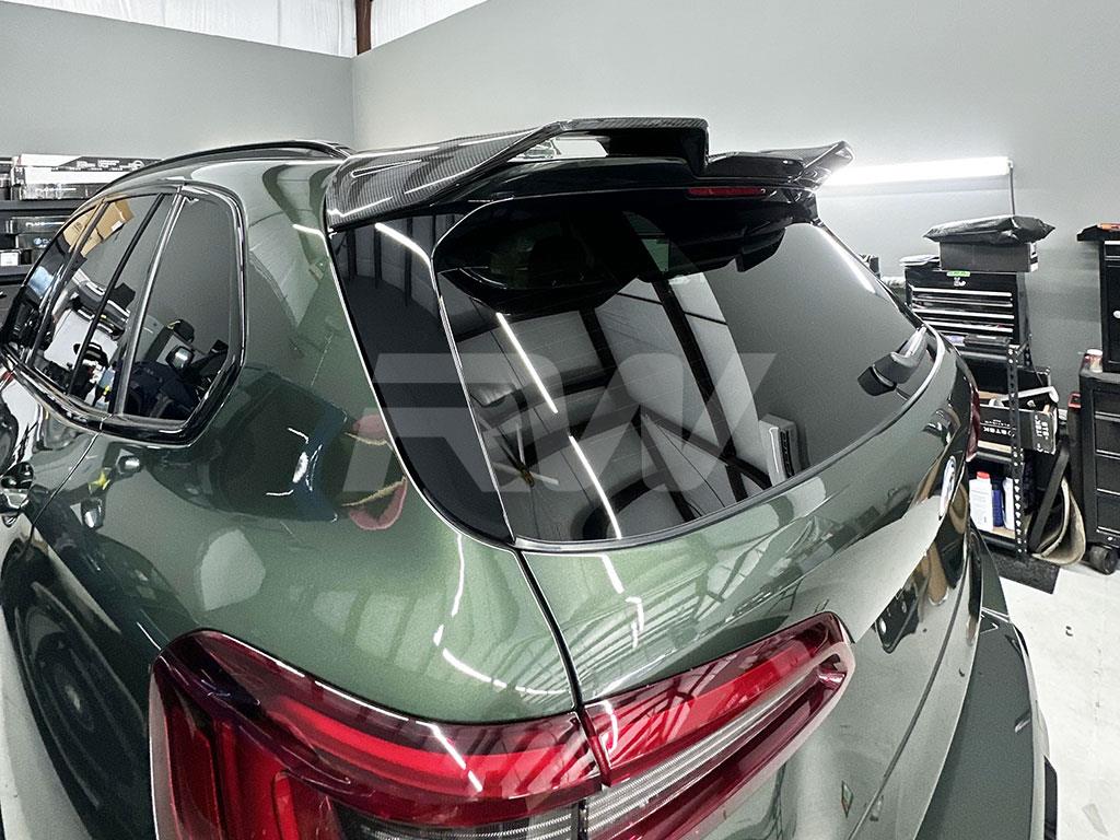 RW Carbon BMW F95 X5M DTM Carbon Fiber Roof Spoiler-Exterior-Silicon Valley Bimmer