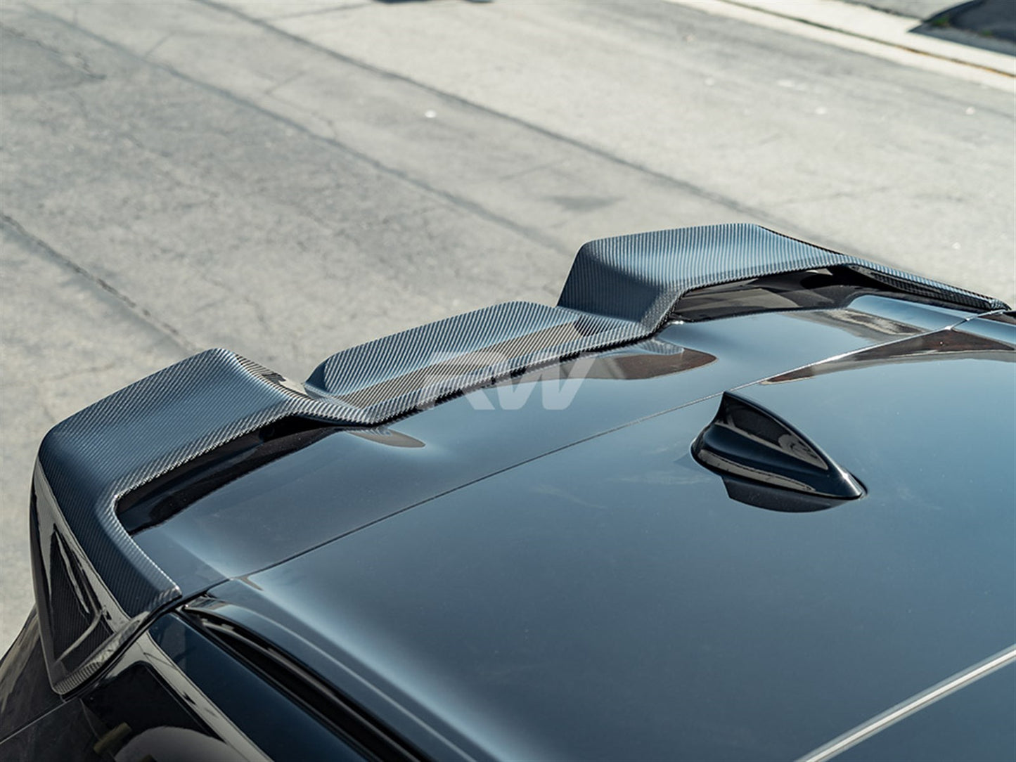 RW Carbon BMW F95 X5M DTM Carbon Fiber Roof Spoiler-Exterior-Silicon Valley Bimmer