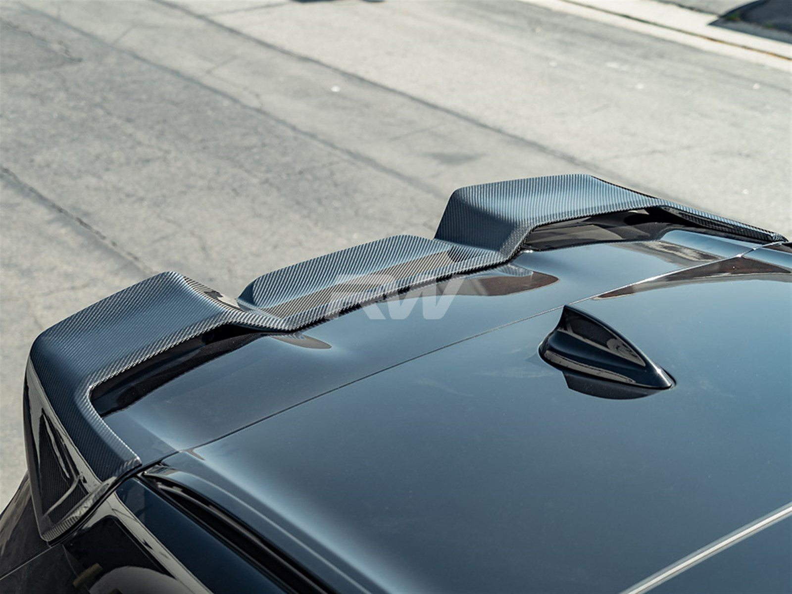 RW Carbon BMW F95 X5M DTM Carbon Fiber Roof Spoiler-Exterior-Silicon Valley Bimmer