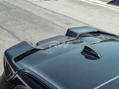 RW Carbon BMW F95 X5M DTM Carbon Fiber Roof Spoiler-Exterior-Silicon Valley Bimmer