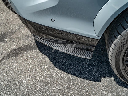 RW Carbon BMW F95 X5M F96 X6M Carbon Fiber Rear Splitters-Exterior-Silicon Valley Bimmer