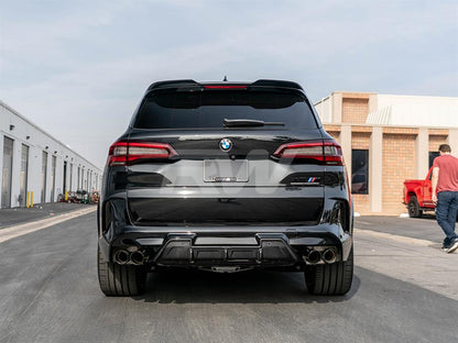 RW Carbon BMW F95 X5M F96 X6M DTM Carbon Fiber Diffuser-Exterior-Silicon Valley Bimmer