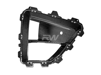 RW Carbon BMW F95 X5M F96 X6M LCI CF Front Replacement Trims-Exterior-Silicon Valley Bimmer