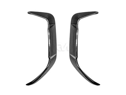 RW Carbon BMW F95 X5M LCI Carbon Fiber Rear Bumper Trims-Exterior-Silicon Valley Bimmer