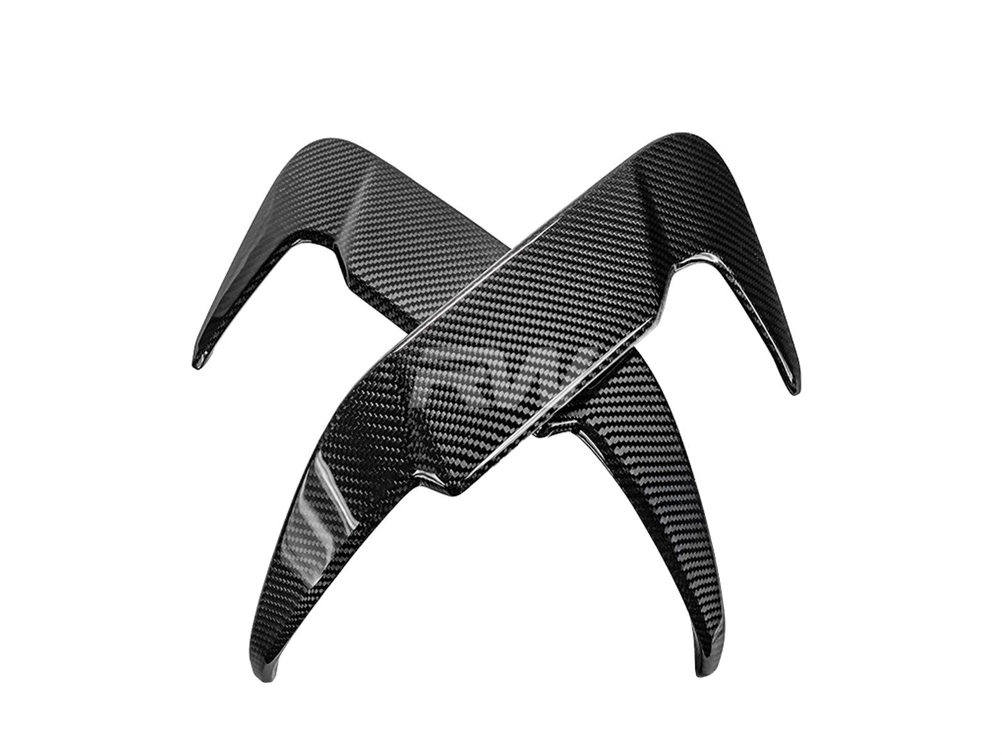 RW Carbon BMW F95 X5M LCI Carbon Fiber Rear Bumper Trims-Exterior-Silicon Valley Bimmer