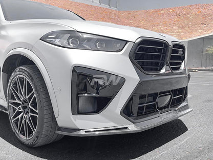 RW Carbon BMW F95 X5M LCI RWS Carbon Fiber Front Lip-Exterior-Silicon Valley Bimmer