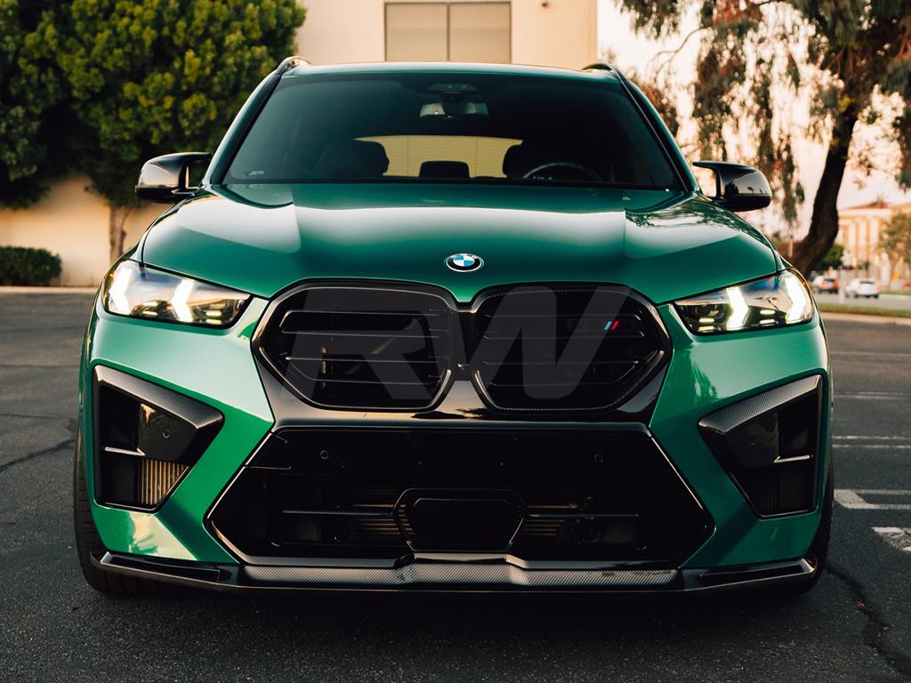 RW Carbon BMW F95 X5M LCI RWS Carbon Fiber Front Lip-Exterior-Silicon Valley Bimmer