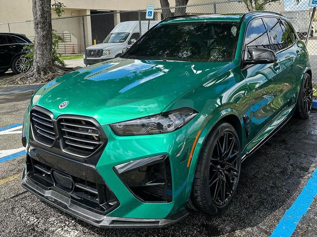 RW Carbon BMW F95 X5M LCI RWS Carbon Fiber Front Lip-Exterior-Silicon Valley Bimmer