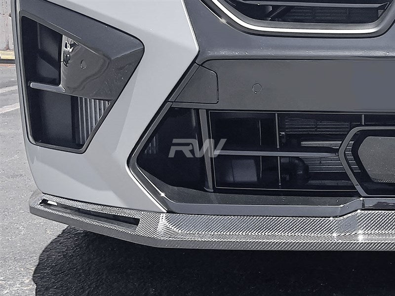 RW Carbon BMW F95 X5M LCI RWS Carbon Fiber Front Lip-Exterior-Silicon Valley Bimmer