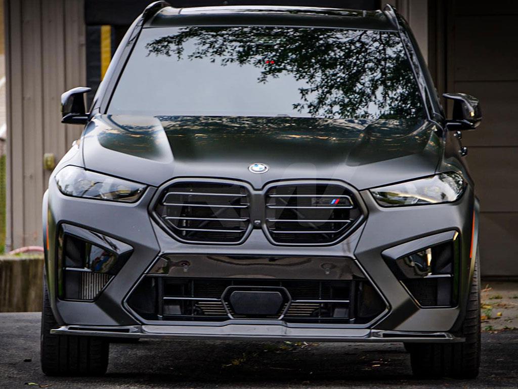 RW Carbon BMW F95 X5M LCI RWS Carbon Fiber Front Lip-Exterior-Silicon Valley Bimmer