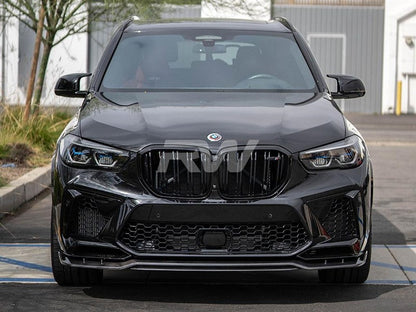 RW Carbon BMW F95 X5M Man Style Carbon Fiber Front Lip-Exterior-Silicon Valley Bimmer