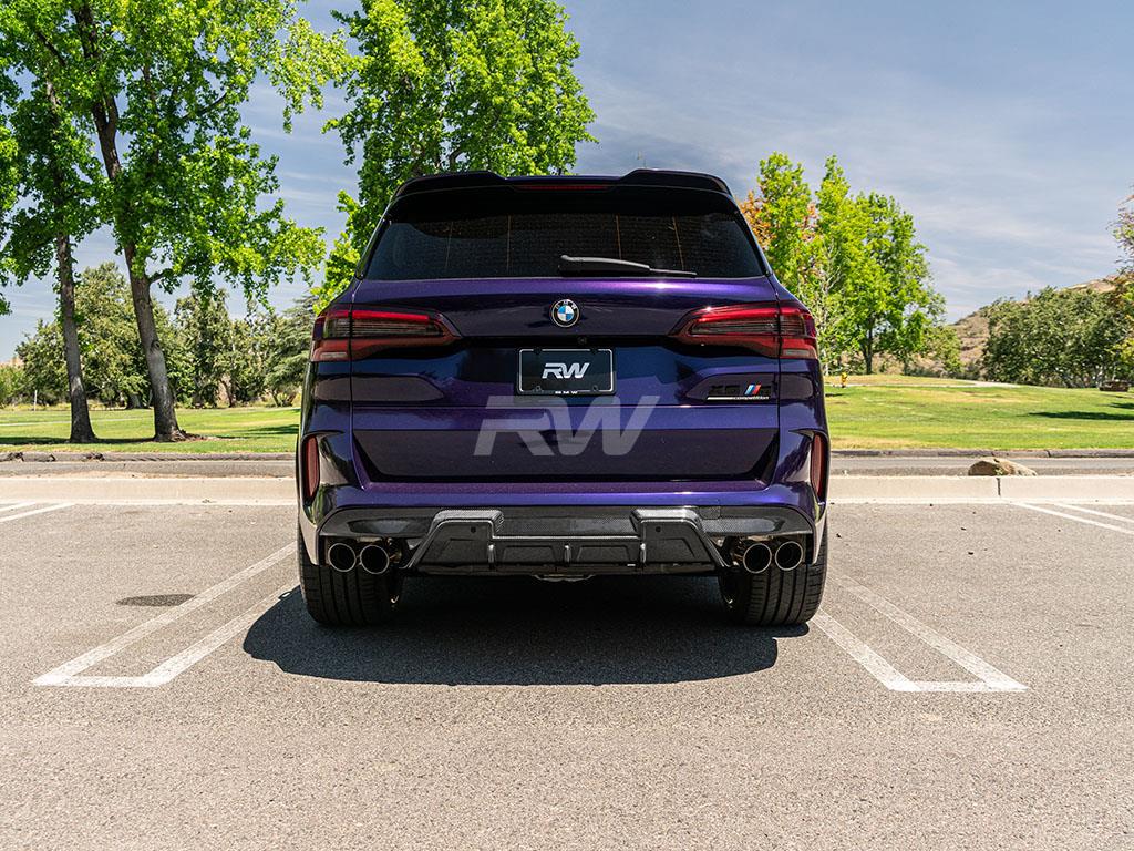 RW Carbon BMW F95 X5M RWS Carbon Fiber Aero Package-Exterior-Silicon Valley Bimmer