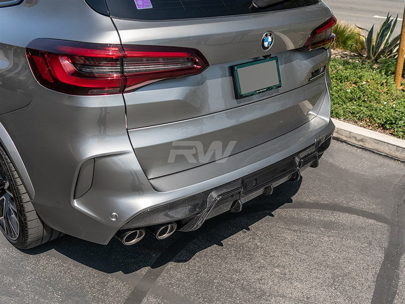 RW Carbon BMW F95 X5M RWS Carbon Fiber Aero Package-Exterior-Silicon Valley Bimmer