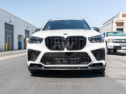 RW Carbon BMW F95 X5M RWS Carbon Fiber Front Lip Spoiler-Exterior-Silicon Valley Bimmer