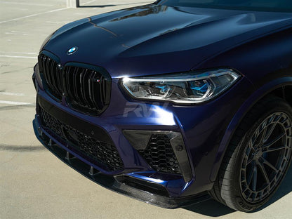 RW Carbon BMW F95 X5M RWS Carbon Fiber Front Lip Spoiler-Exterior-Silicon Valley Bimmer