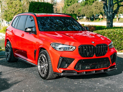 RW Carbon BMW F95 X5M RWS Carbon Fiber Front Lip Spoiler-Exterior-Silicon Valley Bimmer