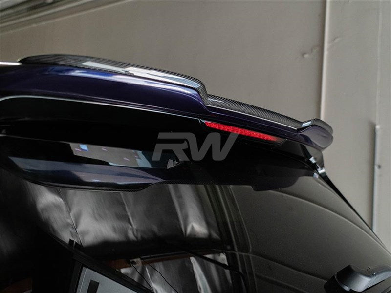 RW Carbon BMW F95 X5M RWS Carbon Fiber Roof Spoiler-Exterior-Silicon Valley Bimmer