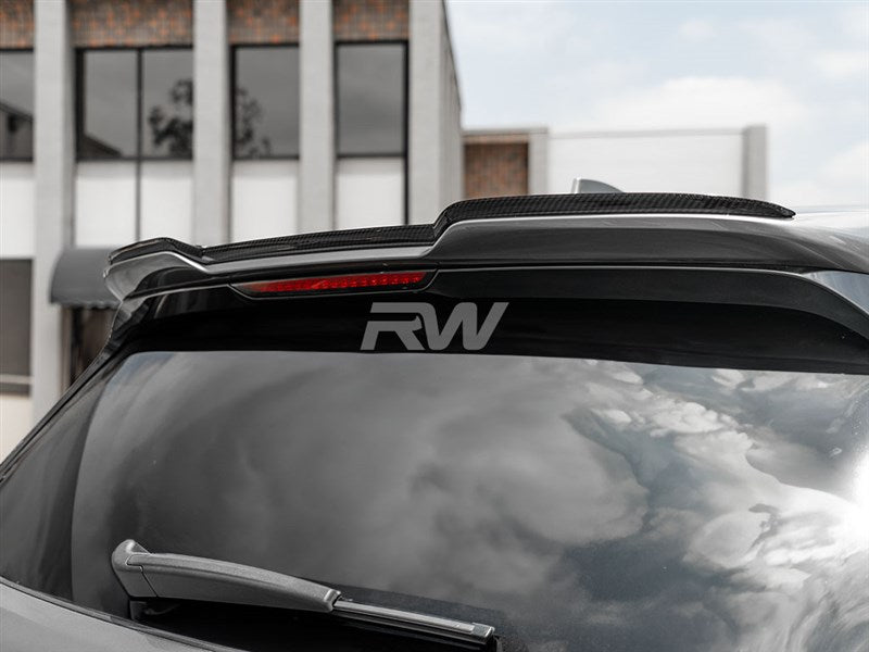 RW Carbon BMW F95 X5M RWS Carbon Fiber Roof Spoiler-Exterior-Silicon Valley Bimmer