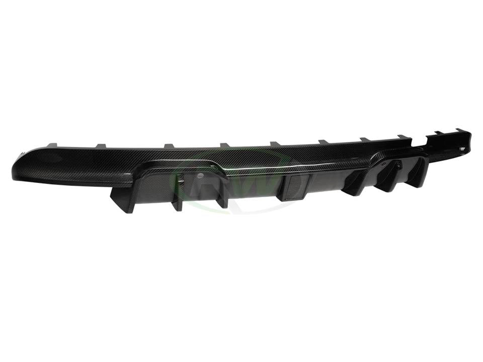 RW Carbon BMW F95 X5M/F96 X6M Man Style CF Diffuser-Exterior-Silicon Valley Bimmer