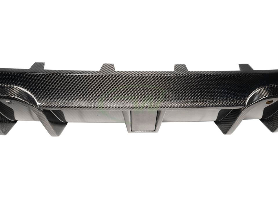 RW Carbon BMW F95 X5M/F96 X6M Man Style CF Diffuser-Exterior-Silicon Valley Bimmer
