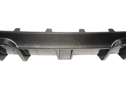 RW Carbon BMW F95 X5M/F96 X6M Man Style CF Diffuser-Exterior-Silicon Valley Bimmer