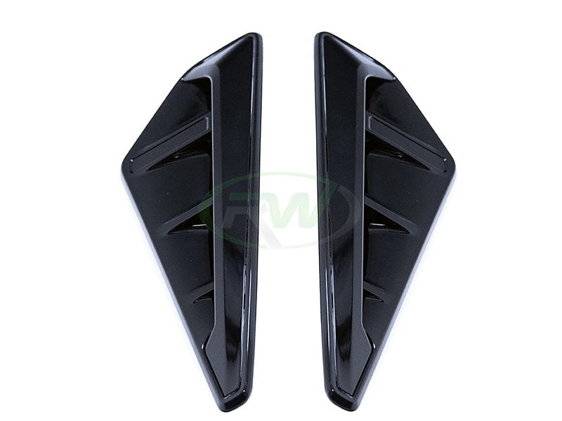 RW Carbon BMW F95 X5M/G05 X5 Gloss Black Fender Trims-Exterior-Silicon Valley Bimmer