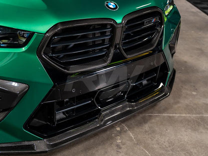 RW Carbon BMW F95/F96 LCI Carbon Fiber Grille Surrounds-Exterior-Silicon Valley Bimmer