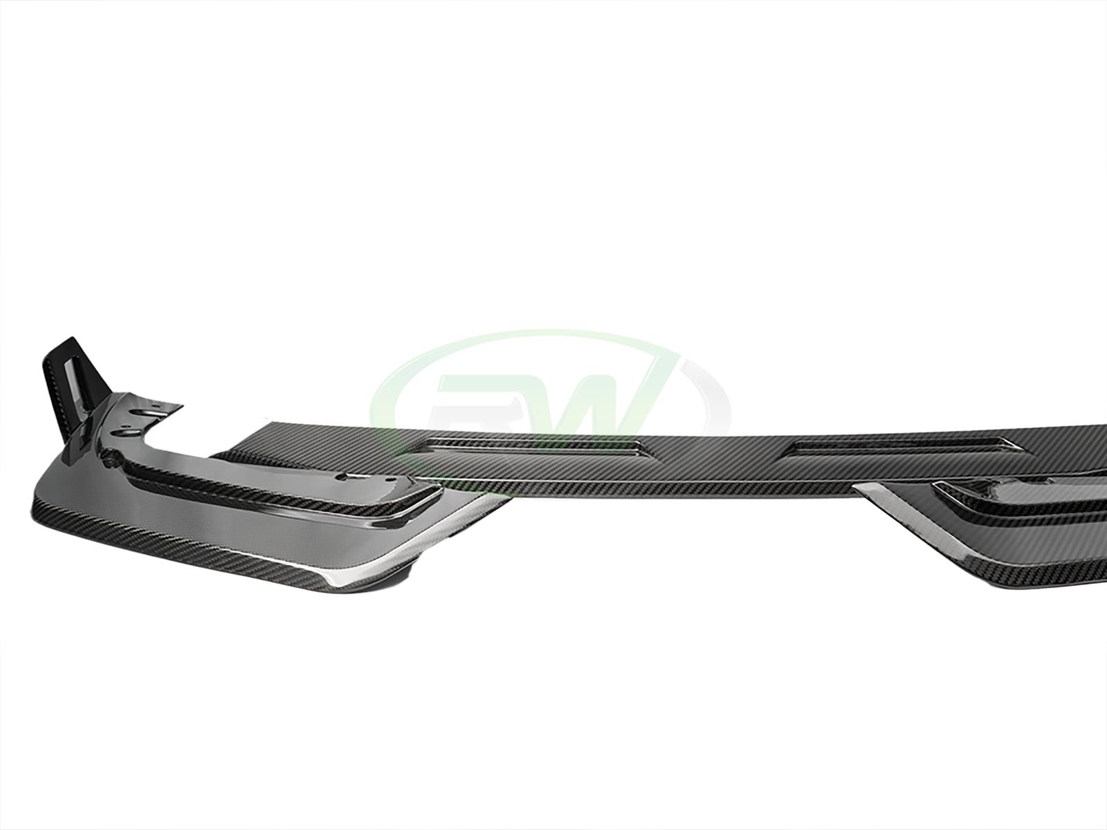 RW Carbon BMW F96 X6M Carbon Fiber DTM Front Lip-Exterior-Silicon Valley Bimmer