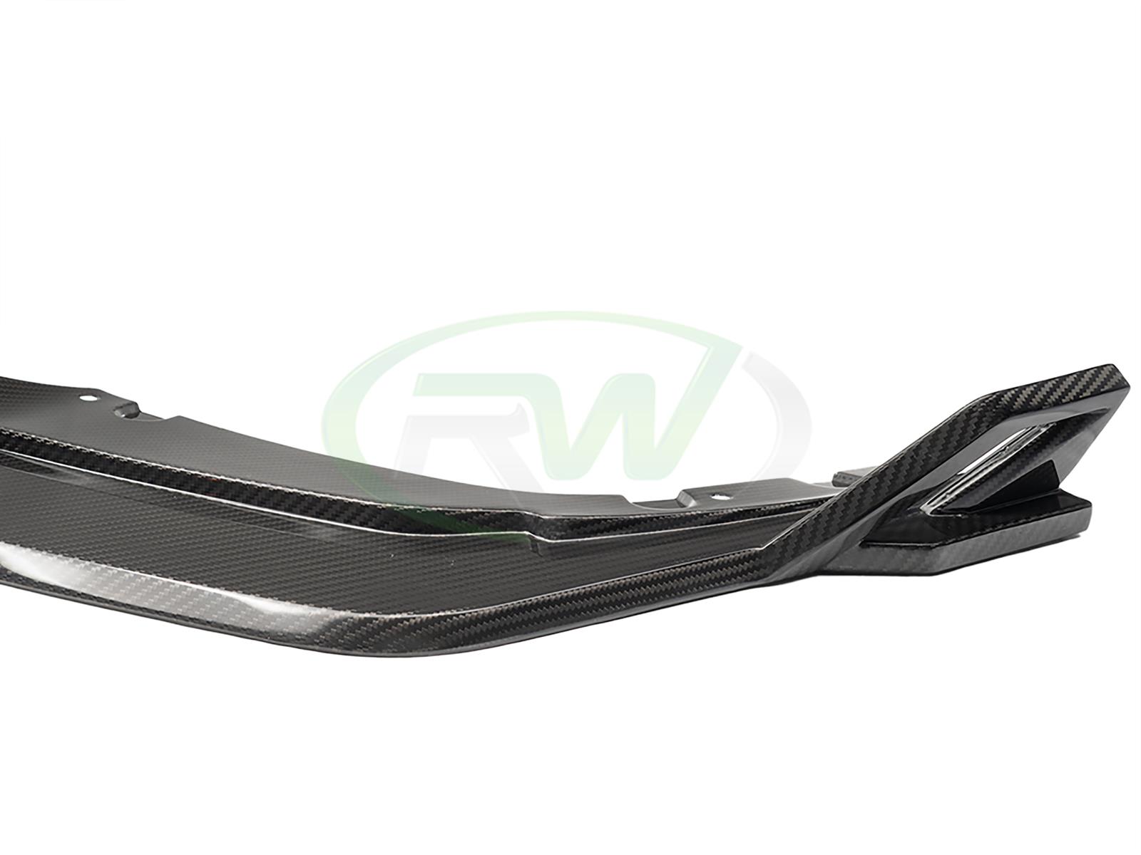 RW Carbon BMW F96 X6M Carbon Fiber DTM Front Lip-Exterior-Silicon Valley Bimmer