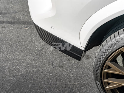 RW Carbon BMW F96 X6M Carbon Fiber Rear Bumper Trim-Exterior-Silicon Valley Bimmer