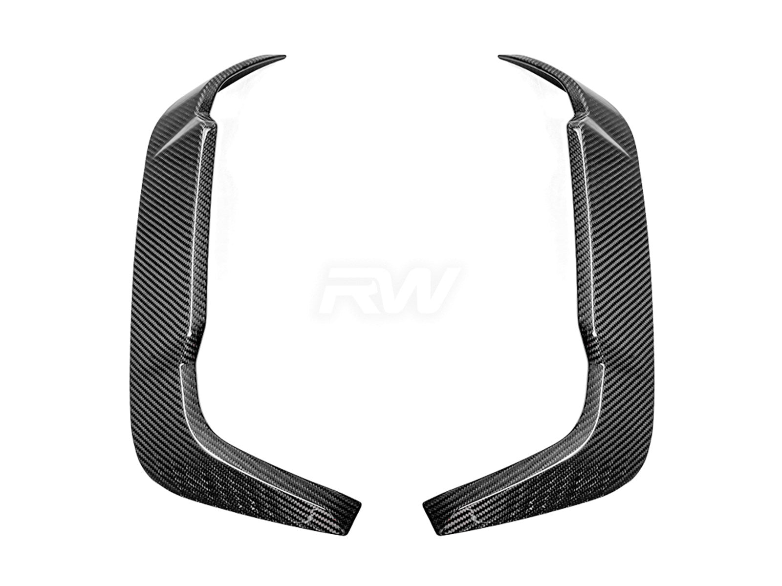 RW Carbon BMW F96 X6M Carbon Fiber Rear trims-Exterior-Silicon Valley Bimmer