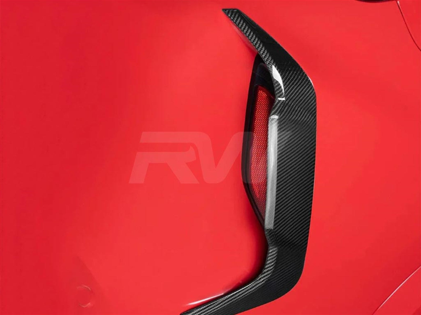 RW Carbon BMW F96 X6M Carbon Fiber Rear trims-Exterior-Silicon Valley Bimmer