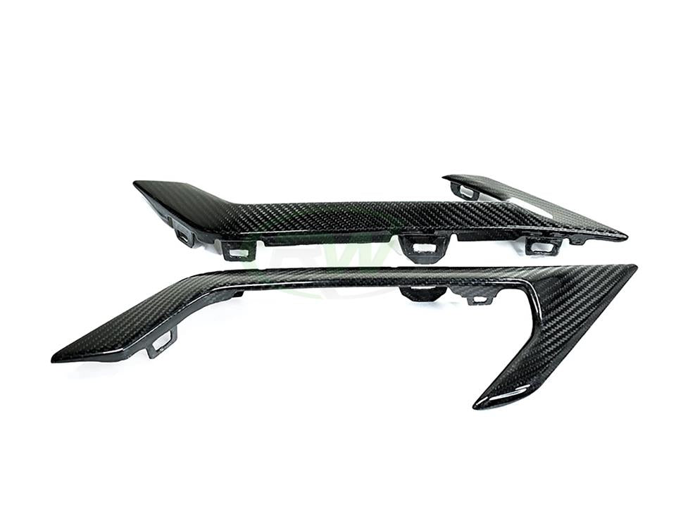 RW Carbon BMW F96 X6M Carbon Fiber Side Vent Covers-Exterior-Silicon Valley Bimmer