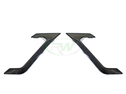 RW Carbon BMW F96 X6M Carbon Fiber Side Vent Covers-Exterior-Silicon Valley Bimmer