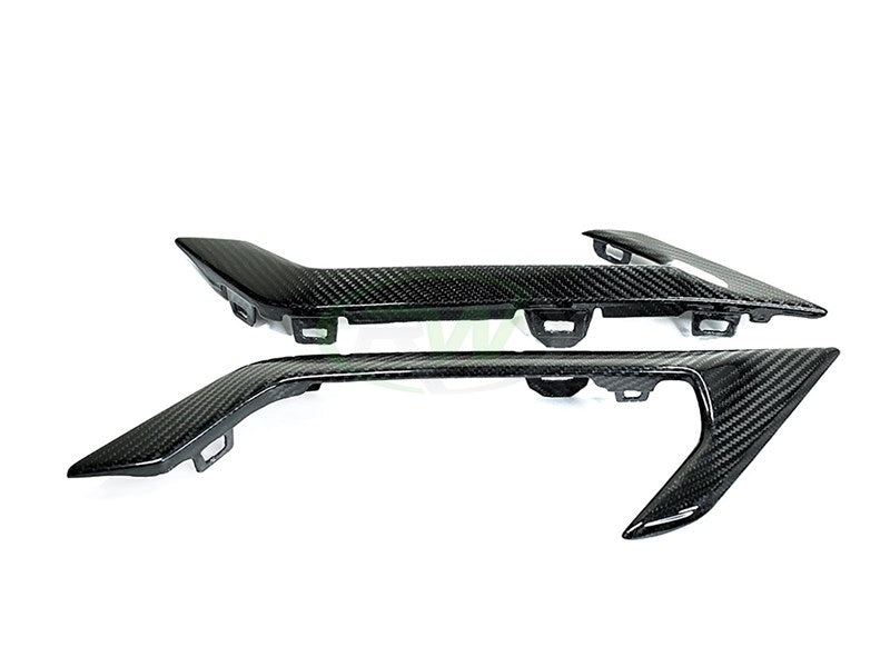 RW Carbon BMW F96 X6M Carbon Fiber Side Vent Covers-Exterior-Silicon Valley Bimmer