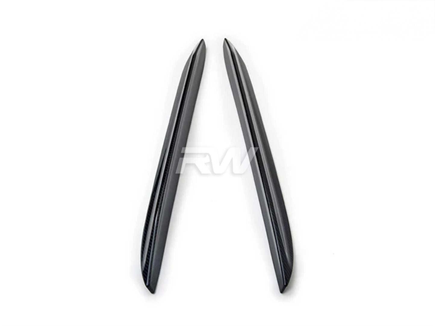 RW Carbon BMW F96 X6M G06 X6 Carbon Fiber Rear Fin Set-Exterior-Silicon Valley Bimmer